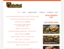 Tablet Screenshot of geckogurl.com